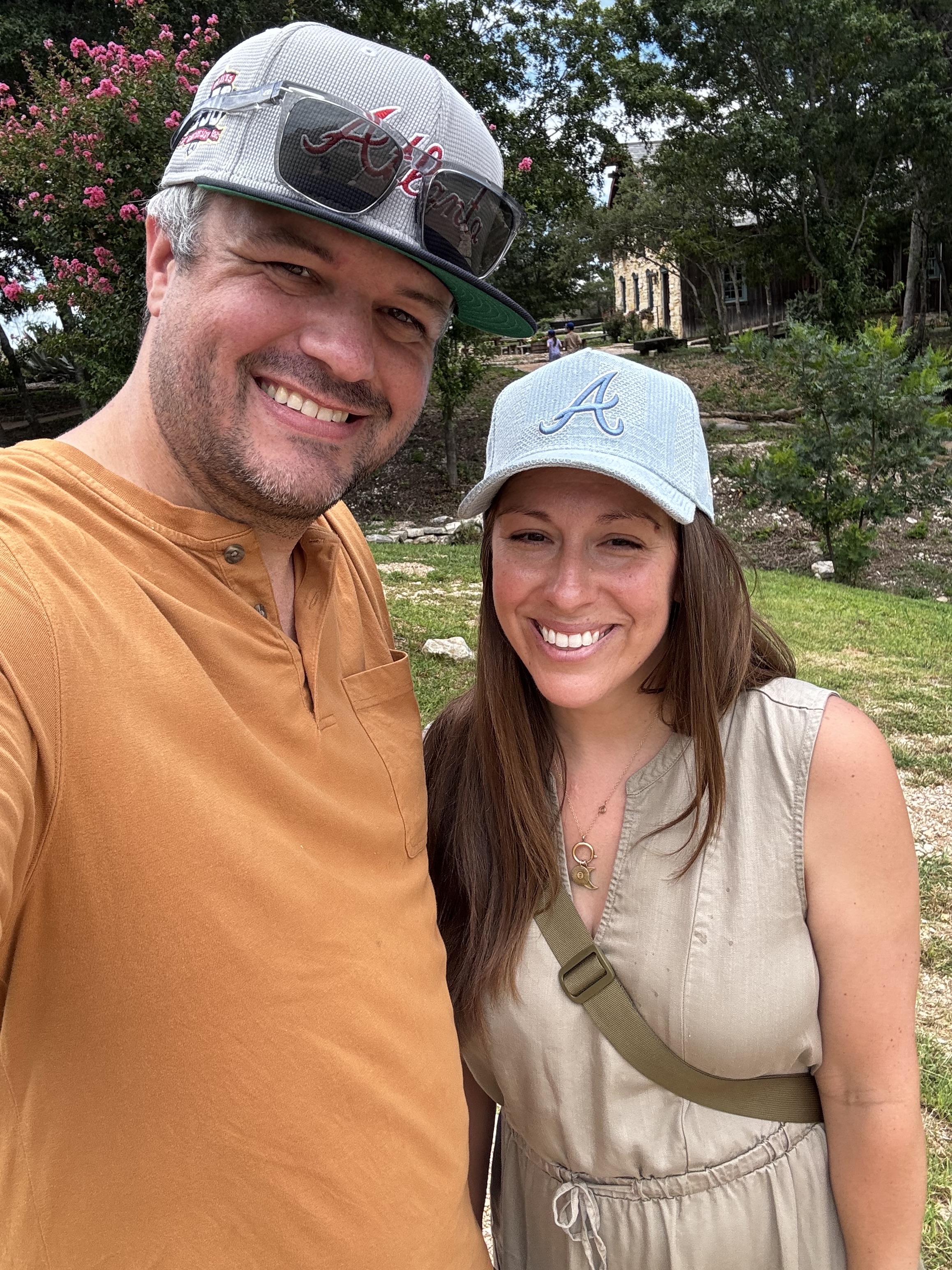Matt and Kalena Langford smiling together.